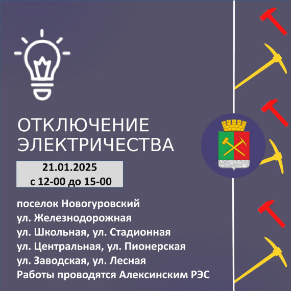 Отключение электроэнергии. Отключение электроэнергии.